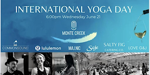 International Yoga Day 2023 at Monte Creek Winery