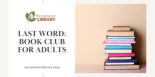 Imagem principal de Last Word: Book Club for Adults