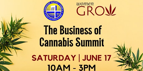 The 4th Annual Business of Cannabis by Women Grow & Emmanuel Baptist Church