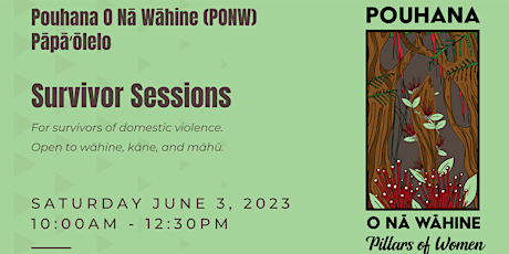PONW - June 3 Pāpāʻōlelo - Survivor Session