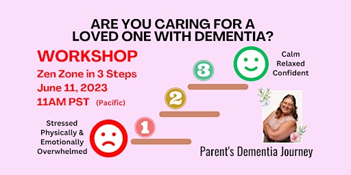 3 Steps to Your Zen - Caregivers with Loved Ones with Dementia primary image