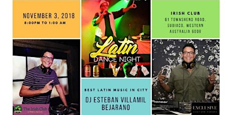 Latin Saturday with DJ Esteban primary image