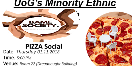 UoG Ethic Minority Month (Pizza Social) primary image
