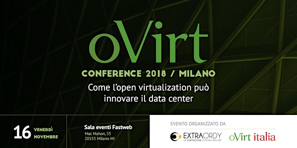 oVirt Conference 2018: Come l’open virtualization innova il data center