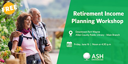 Retirement Income Planning Workshop primary image
