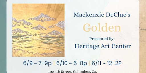 Golden, a serene series of art works based on the Golden Hour and Sea