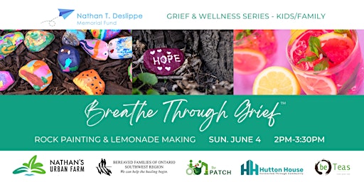 IN-PERSON "Breathe Through Grief" Wellness Series - Session #2 JUNE 4, 2023