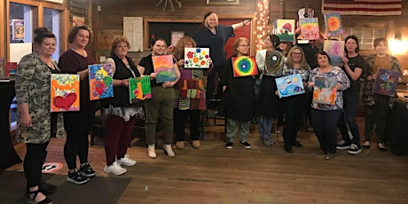 Paint Party hosted by Waterman's Cafe & Tasting Barn