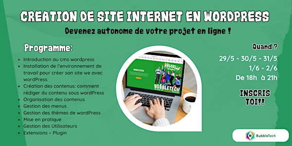 Création de site internet avec Wordpress