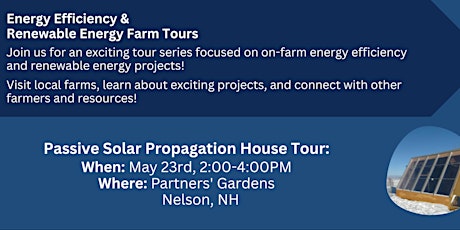 Energy Efficiency & Renewable Energy Farm Tour Series