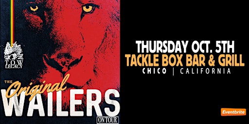 The Wailers at Tackle Box | Chico, CA primary image