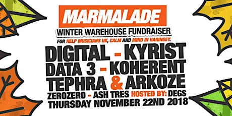 Marmalade Fundraiser: Winter Warehouse primary image