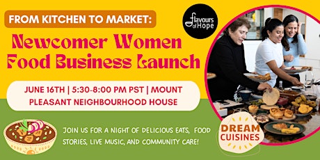 From Kitchen to Market: Newcomer Women Food Business Launch