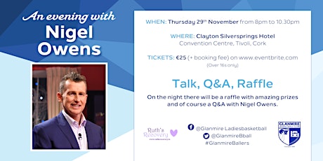 An Evening with Nigel Owens primary image