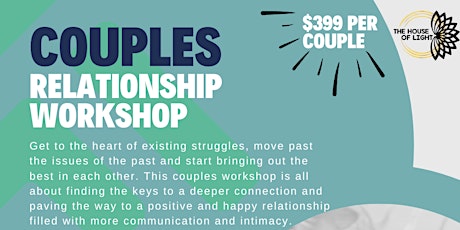Couples Relationship Workshop