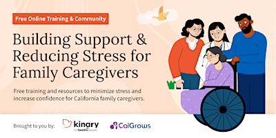 Hauptbild für California Family Caregiver Training: Caring for Your Loved One (In-person)