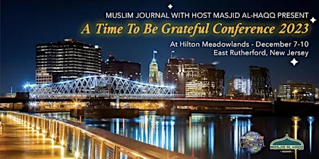 19th Annual - A Time To Be Grateful Conference 2023