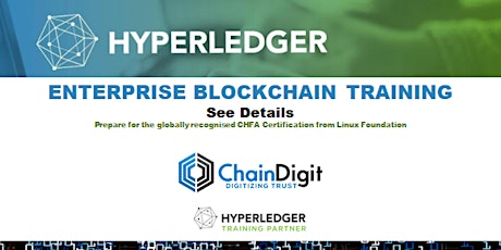 Enterprise Blockchain Training: Hyperledger Fabric Level 1  Instructor Led Online primary image