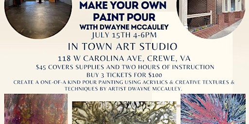 Image principale de Paint Pour Class with Dwayne McCauley