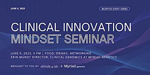 Clinical Innovation Mindset Seminar primary image