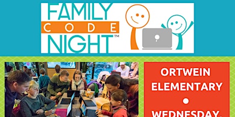 Family Code Night at Ortwein Elementary presented by TechBrainiacs primary image