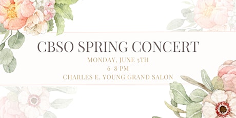CBSO Spring Concert 2023