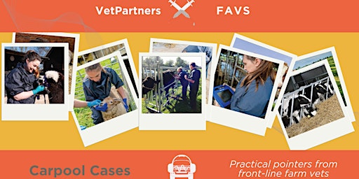 Primaire afbeelding van Carpool Cases - Practical Pointers from Front Line Farm Vets