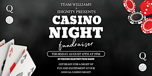 Team Williams + IDignity Casino Night Fundraiser primary image