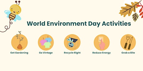 Primaire afbeelding van World Environment Day Activities - Woodcroft Community Centre