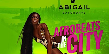 DC Afro Caribbean Saturdays @ Abigail w/ Open Bar