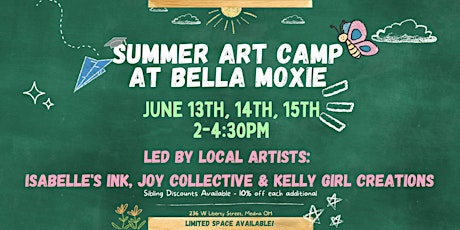 Bella Moxie Summer Art Camp