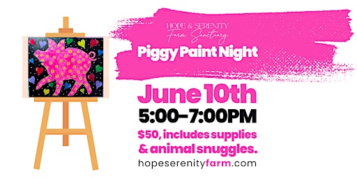 Piggy Paint Night primary image
