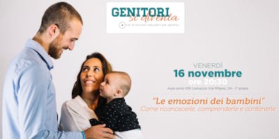 Le emozioni dei bambini #genitorisidiventa Le emozioni dei bambini #genitorisidiventa