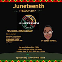 FINANCIAL FREEDOM BY COACH CRYSTAL FOR JUNETEENTH primary image