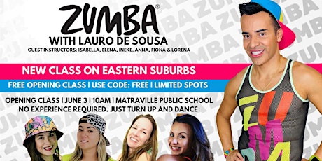 Zumba with Lauro (Opening Class) primary image