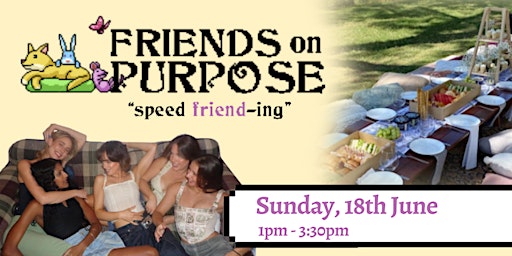 Friends On Purpose: Picnic Mixer (25-35 y/o) primary image