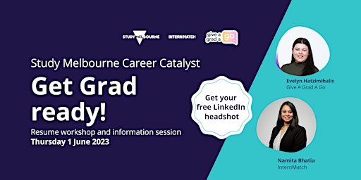 Get Grad Ready | Study Melbourne Graduate Resume Workshop primary image