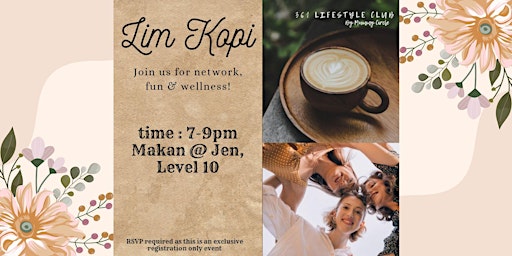 Lim Kopi with 361 Lifestyle Club primary image