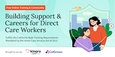 Hauptbild für California Direct Care Worker Training: Stroke Types & Caring for Survivors