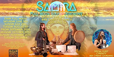 SAMIRA Full Moon Sound Ceremony
