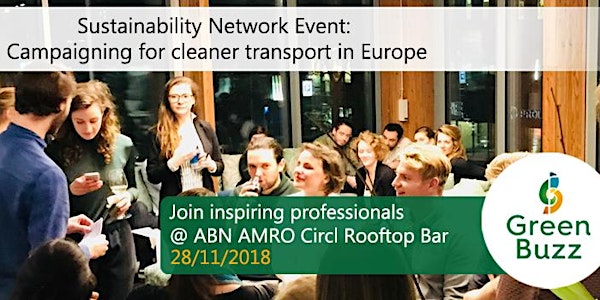 Sustainability Network Event for Professionals at CIRCL's rooftop bar