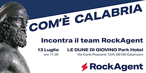 Hauptbild für Com'è CALABRIA! Incontra il team RockAgent!