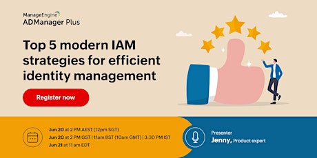 Top 5 modern IAM strategies for efficient identity management.