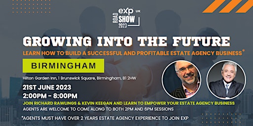 eXp Tour, Birmingham – Growing Into The Future primary image