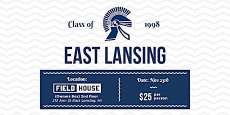 East Lansing High School Class of 1998 20th Reunion  primary image