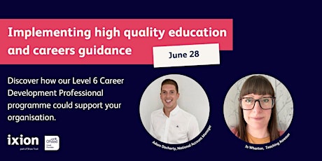 Implementing high quality education and careers guidance