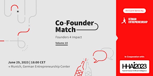 Hauptbild für Co-Founder Match - Founders 4 Impact Night