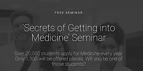 Hauptbild für 'Secrets of Getting into Medicine' UCAT Preparation Webinar