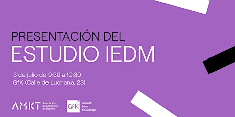 Imagen principal de Presentación del Estudio IEDM