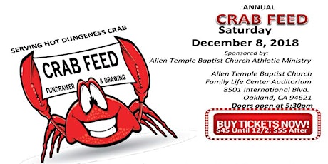 Allen Temple Athletic Ministry 2018 Crab Feed primary image